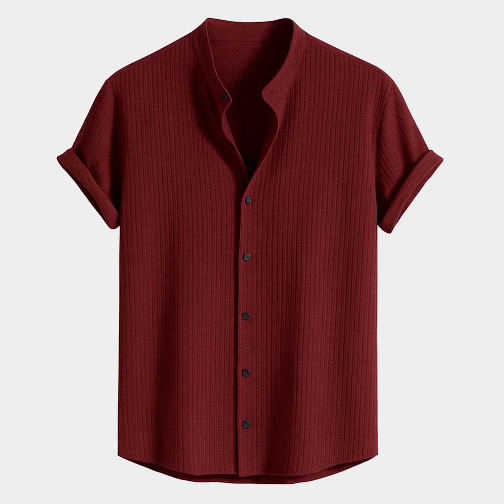 Relaxed Summer Short-Sleeve Shirt