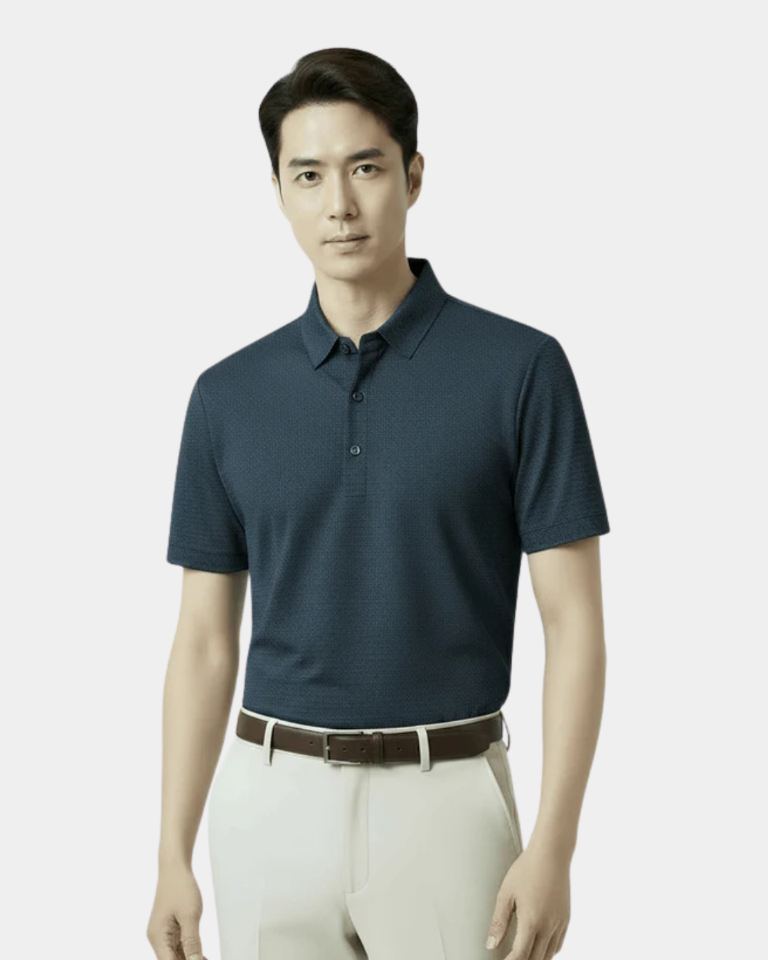 Tailored Polo-Collar Shirt