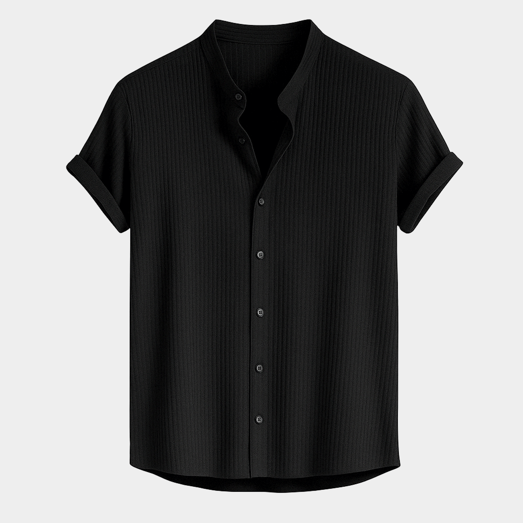 Relaxed Summer Short-Sleeve Shirt