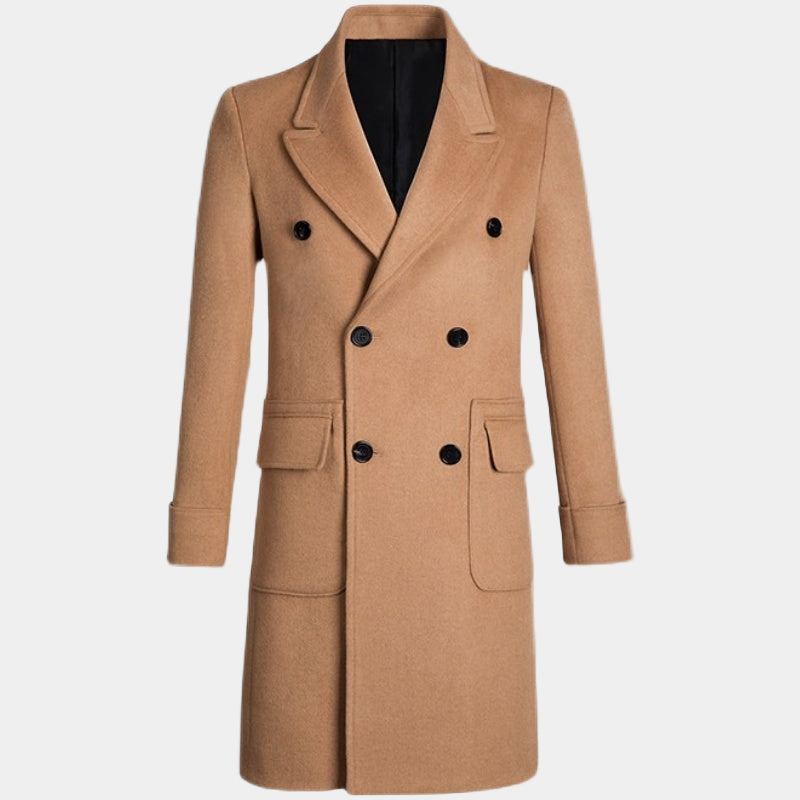 Men's British Mid Length Coat