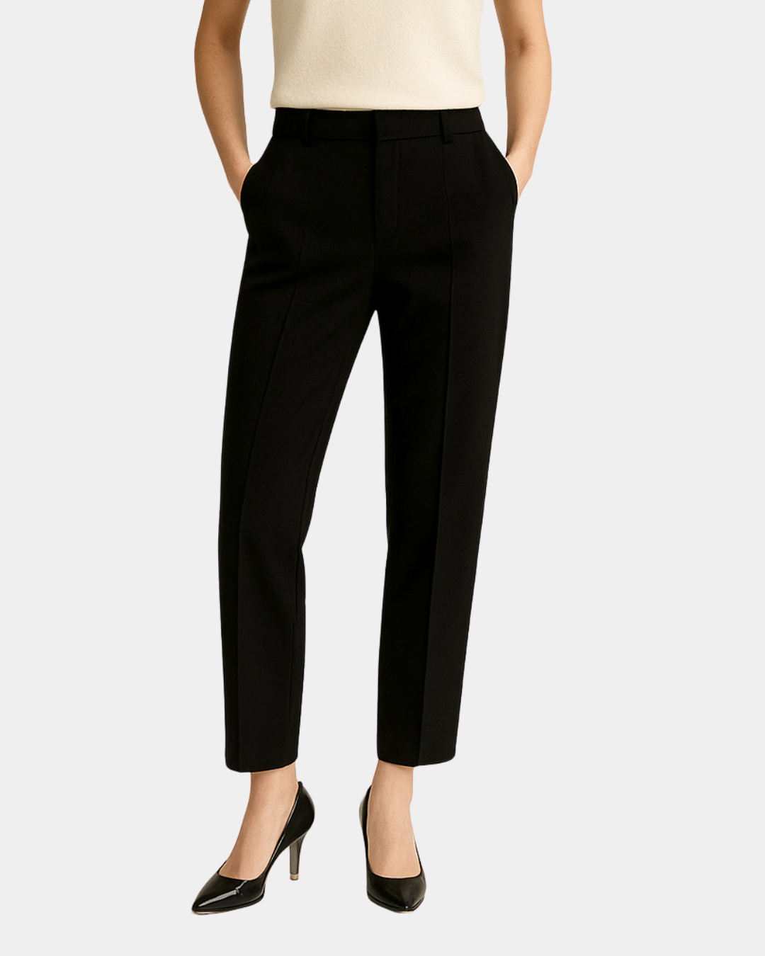 Kensington High-Waist Trousers