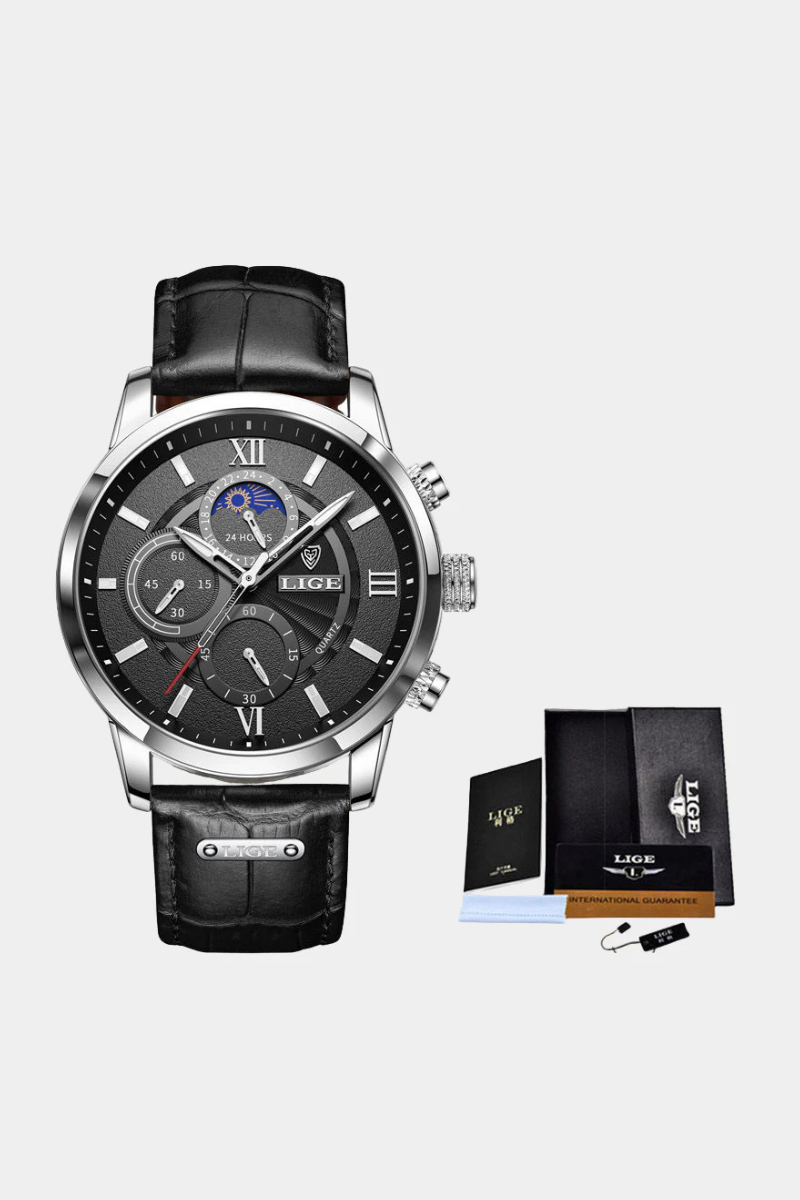 Classic Quartz Chronograph Watch