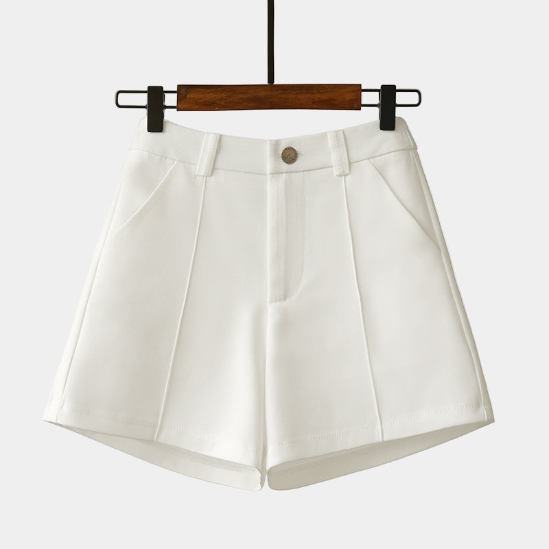 High-Waist Slim Pants