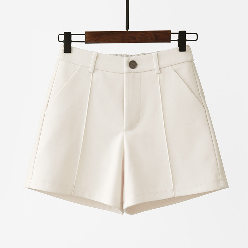 High-Waist Slim Pants