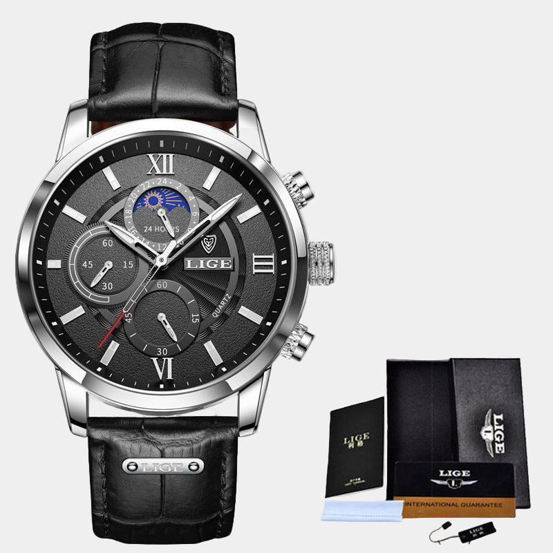 Classic Quartz Chronograph Watch