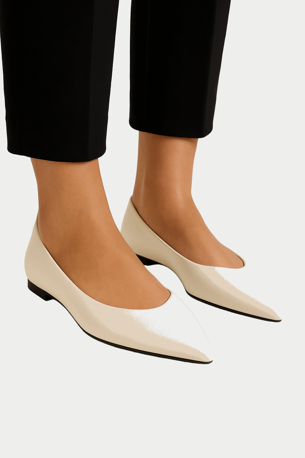 Noir Suede Slip-On Loafers