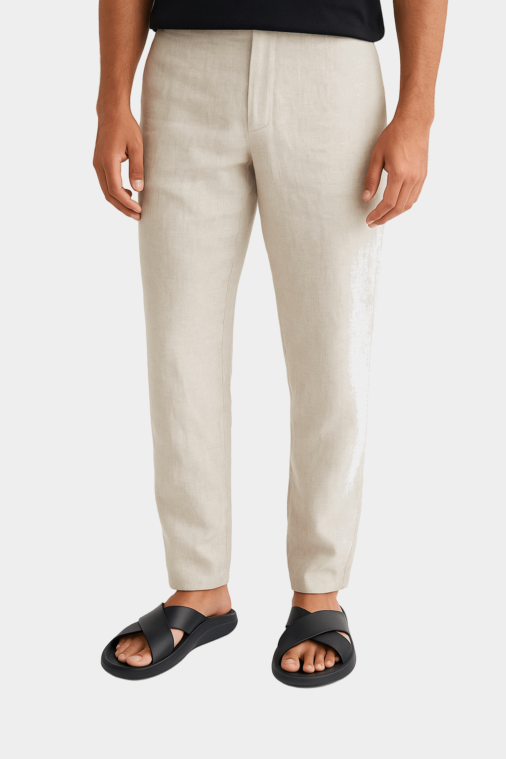 Classic Leather Slide Slippers