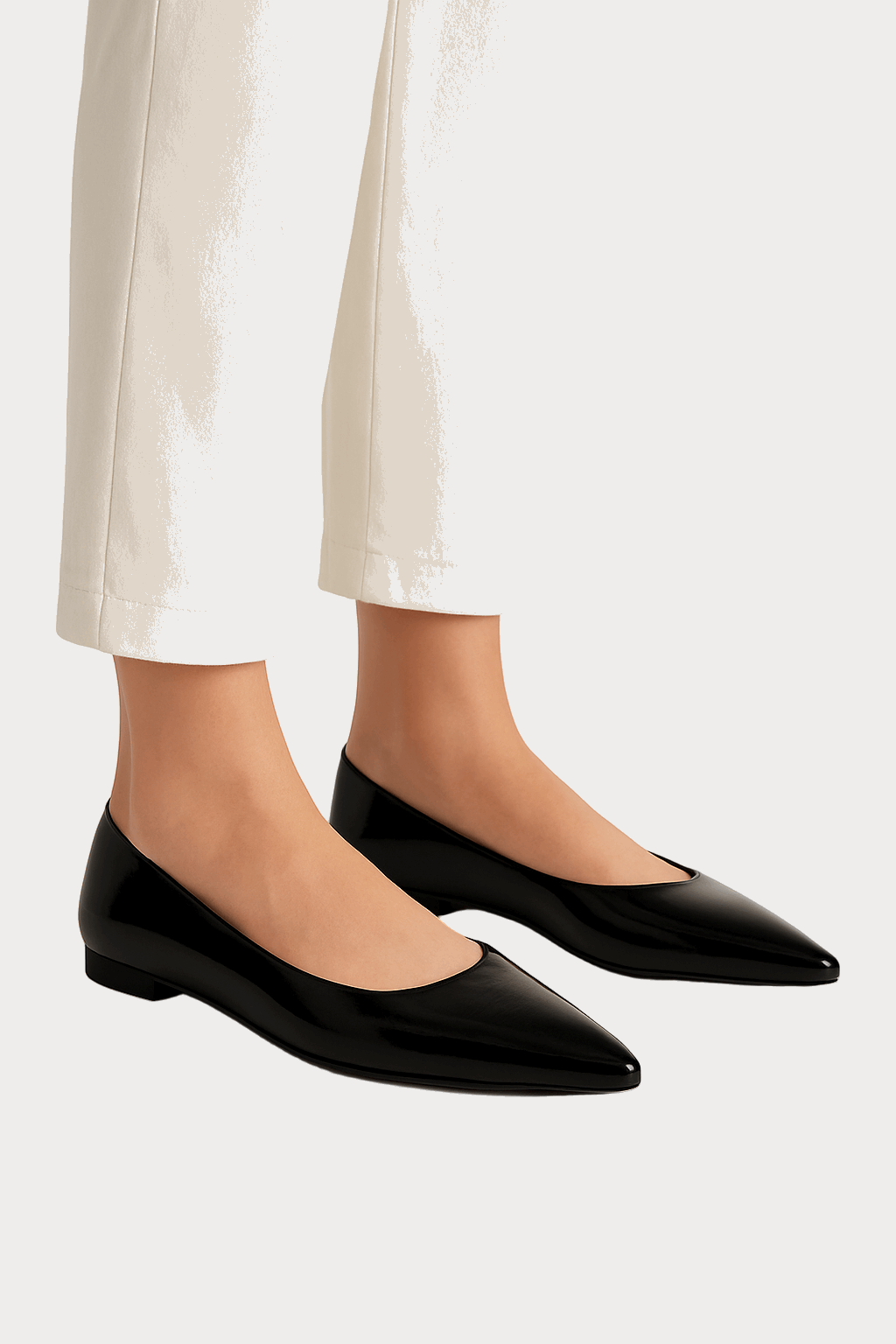 Noir Suede Slip-On Loafers