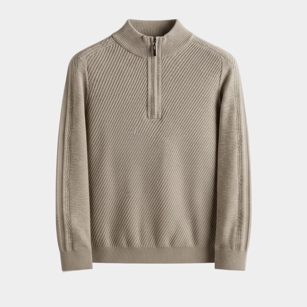Men’s Thick Pure Wool Sweater