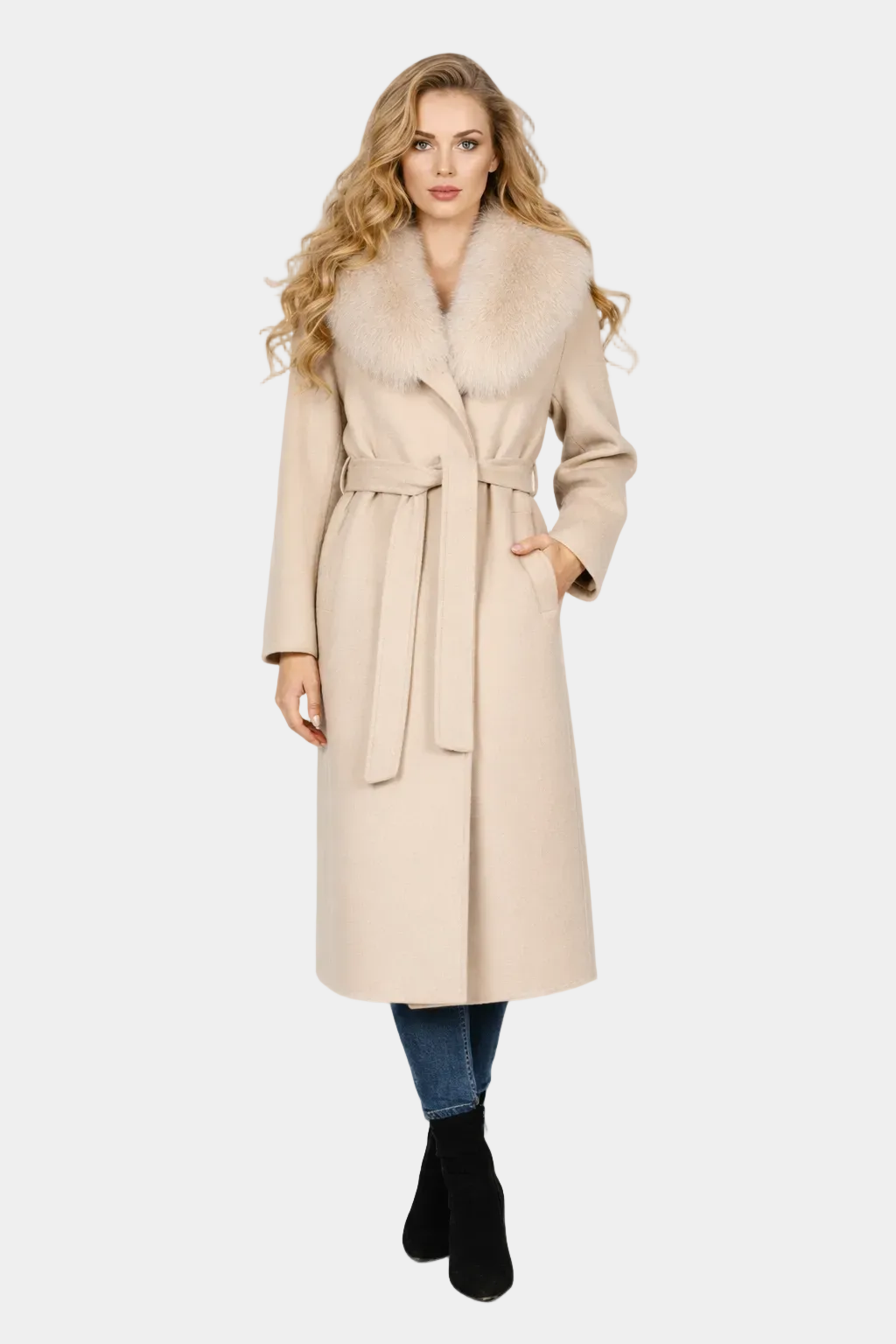 Maison Belted Coat