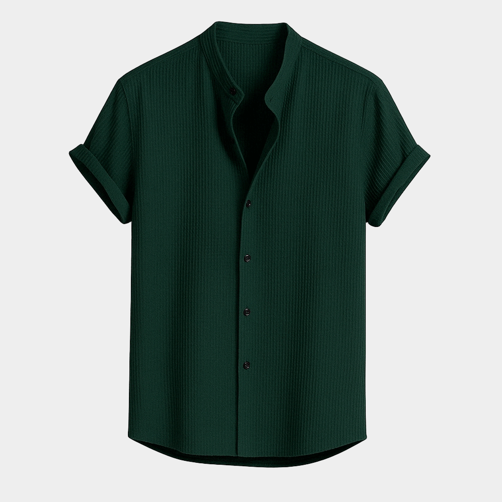 Relaxed Summer Short-Sleeve Shirt