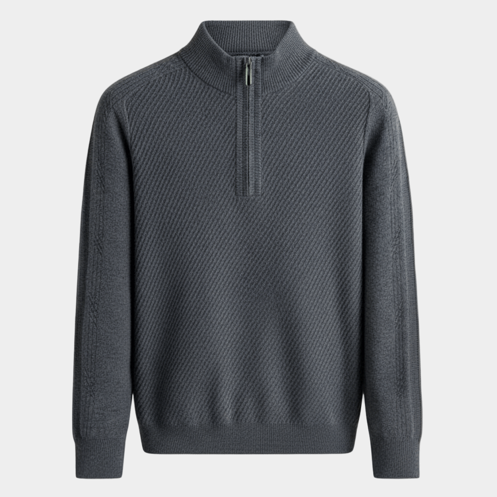 Men’s Thick Pure Wool Sweater