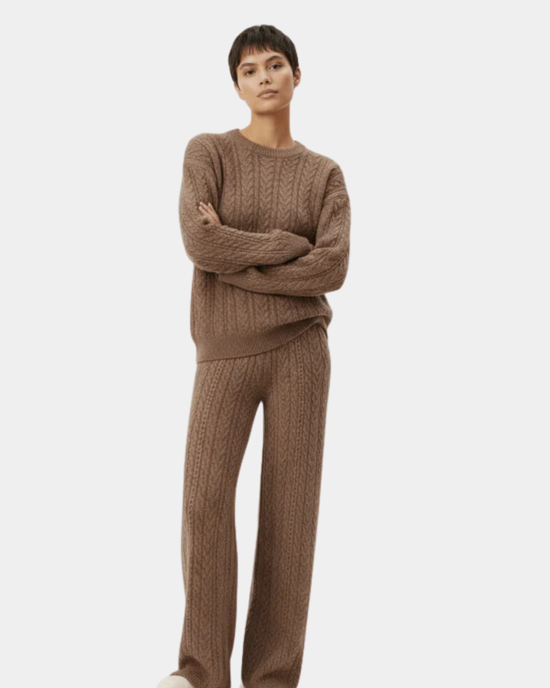 Women’s Wool Sweater & Pants Set