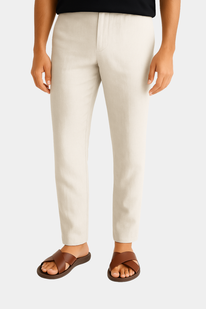 Classic Leather Slide Slippers