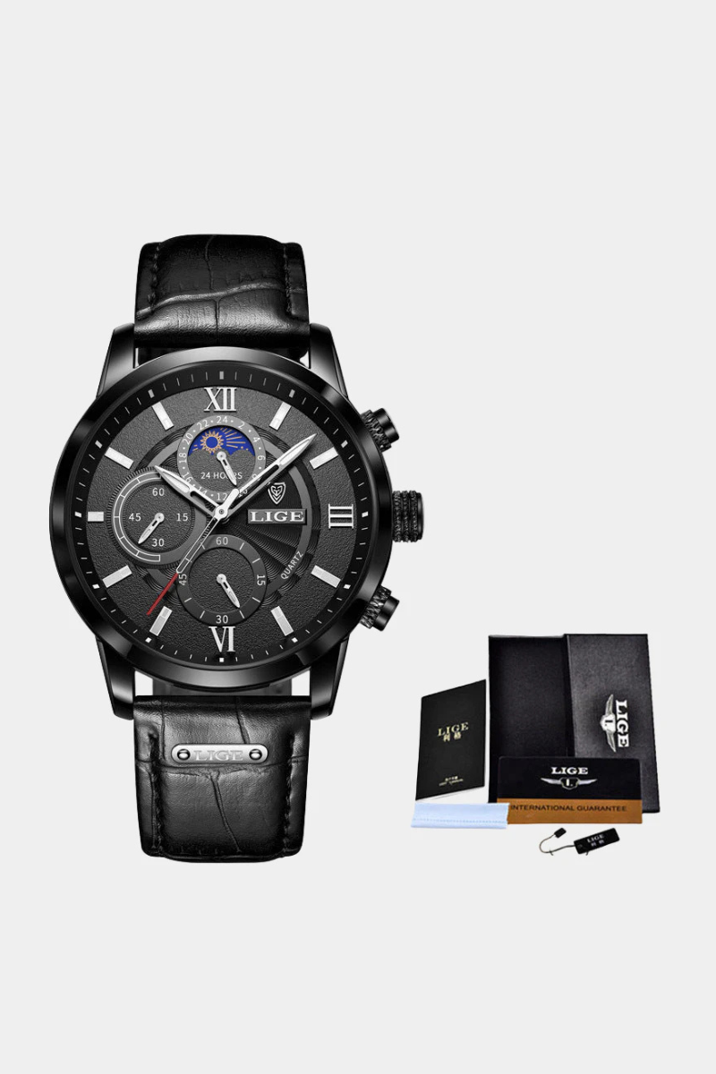 Classic Quartz Chronograph Watch