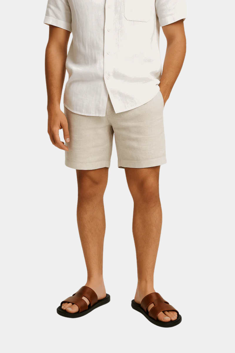 Genuine Leather Slip-On Slippers